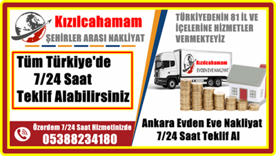 Kızılcahamam şehirler Arası Nakliyat 